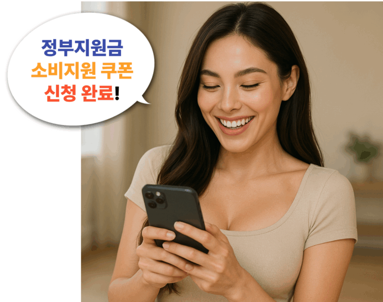 정부지원금 소비지원 쿠폰, 지역화폐 신청