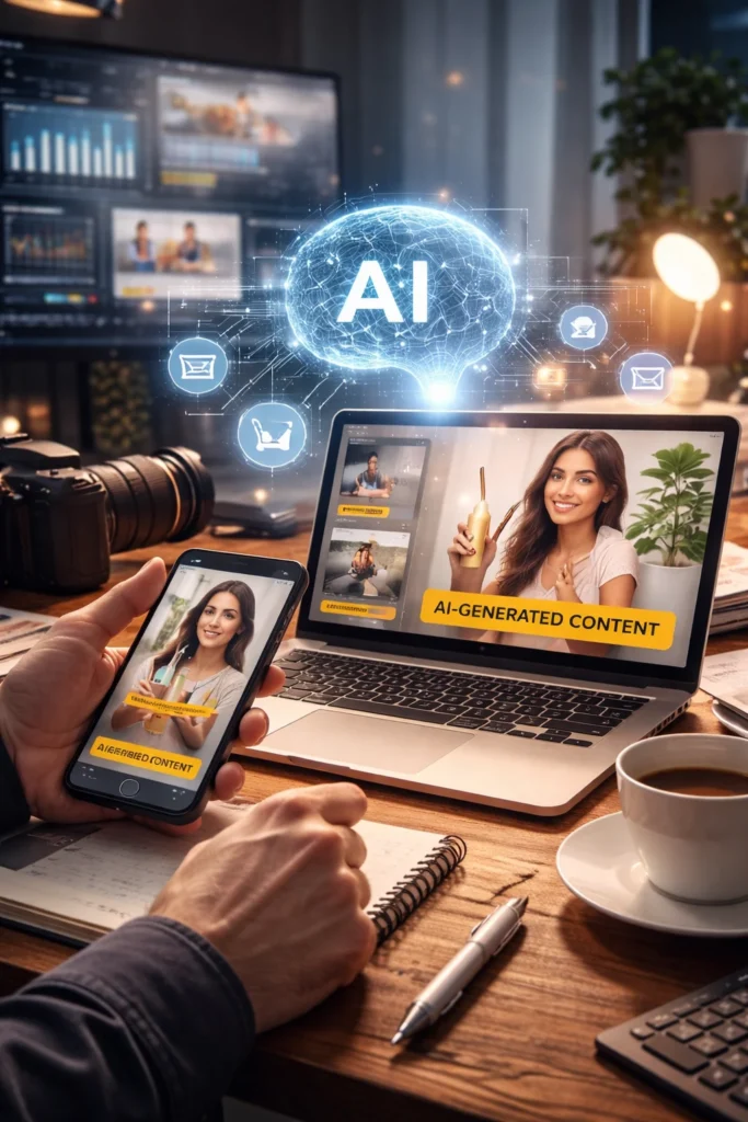 AI 콘텐츠 생성 관련 작업 환경