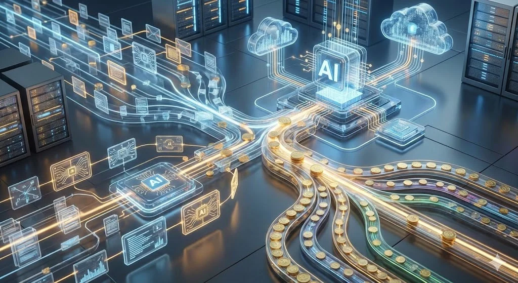 인공지능과 데이터 흐름 시각화