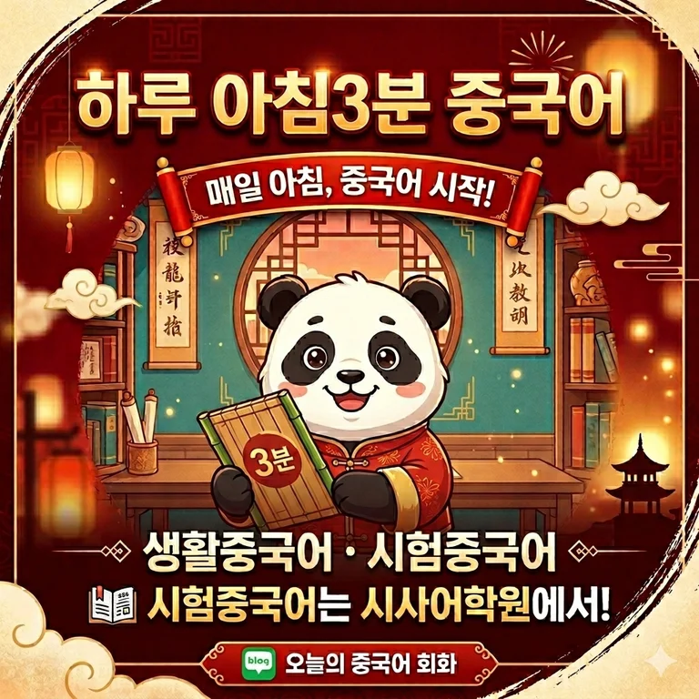 일산중국어학원 | 출근길 3분 중국어 회화 마스터! 감성 카페에서 주문할 때 써먹는 중국어 (디저트, 커피 취향 말하기)